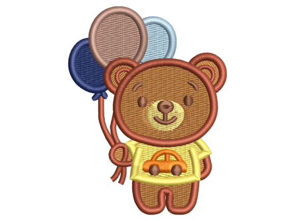 Balloon Teddy Embroidery Review
