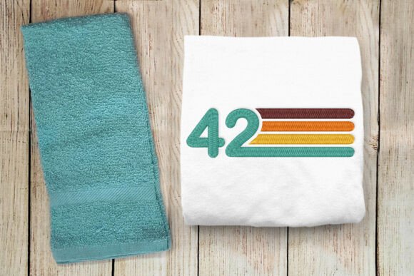 Retro 42 Embroidery